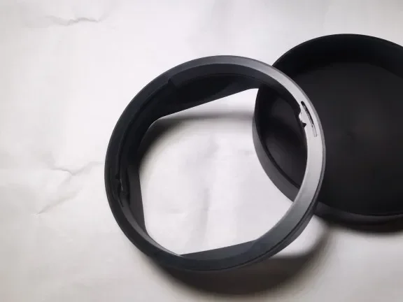 Capa de lente quadrada de metal para fujifilm fujinon xf 33mm f1.4 r lm wr lente em fuji xt4 xt3 xt2 xt30ii xt30 xt20 xt10 xe4