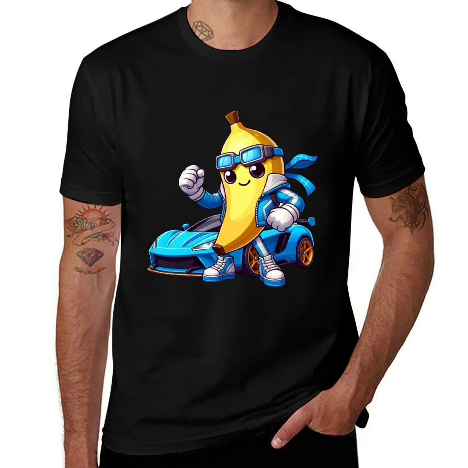 Peely T-Shirt Large Size Basic Casual T-Shirt
