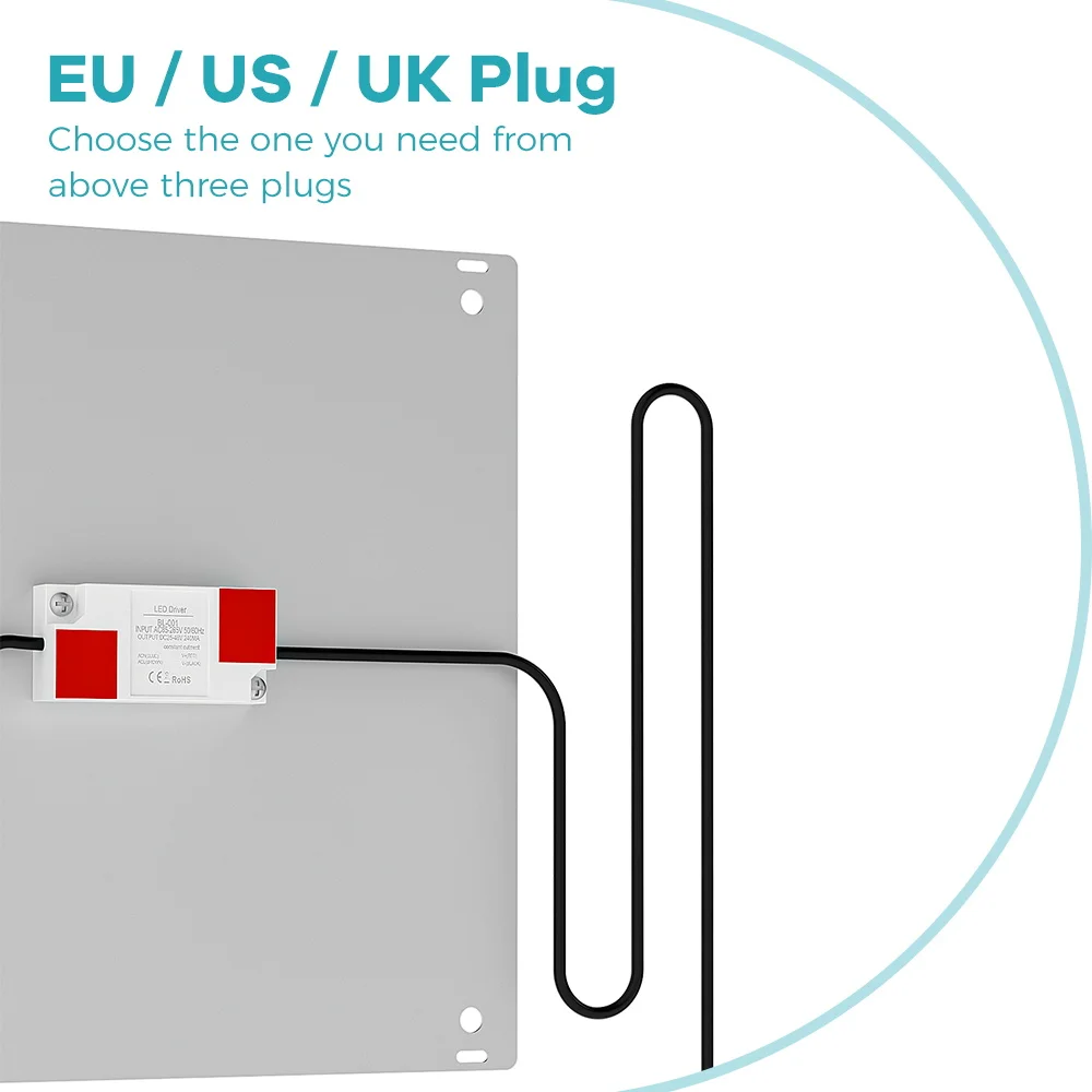 LED Plant Growth Light 220V Full Spectrum 40W Quantum Board Fill Lamp Hydroponic Seedling Cultivation Lamps Flower Grow Lighting