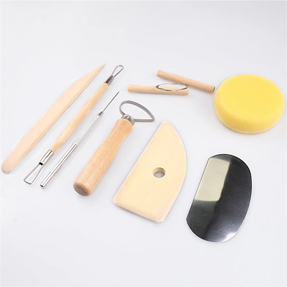 

1 set 1 Set Pottery Tool Sculpting Carving Kit Polymer Clay Craft Tools Durable Clay Scraping Supplies With Unique Design