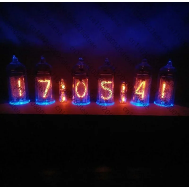 IN14 Glow Tube  CLOCK | Electronic Tube Clock, Dial & Plug Included, Touch Button