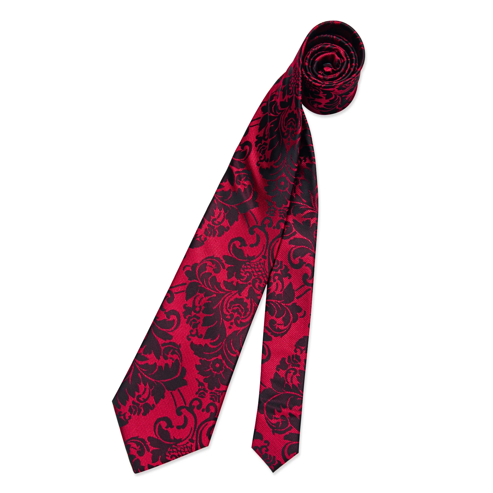 Goldkariertes Herren-Krawatten-Set, 8 cm breit, Hochzeitskrawatte, Einstecktuch, Manschettenknöpfe, Geschenk für Männer, Dropshipping-Großhandelsartikel – Detail 9