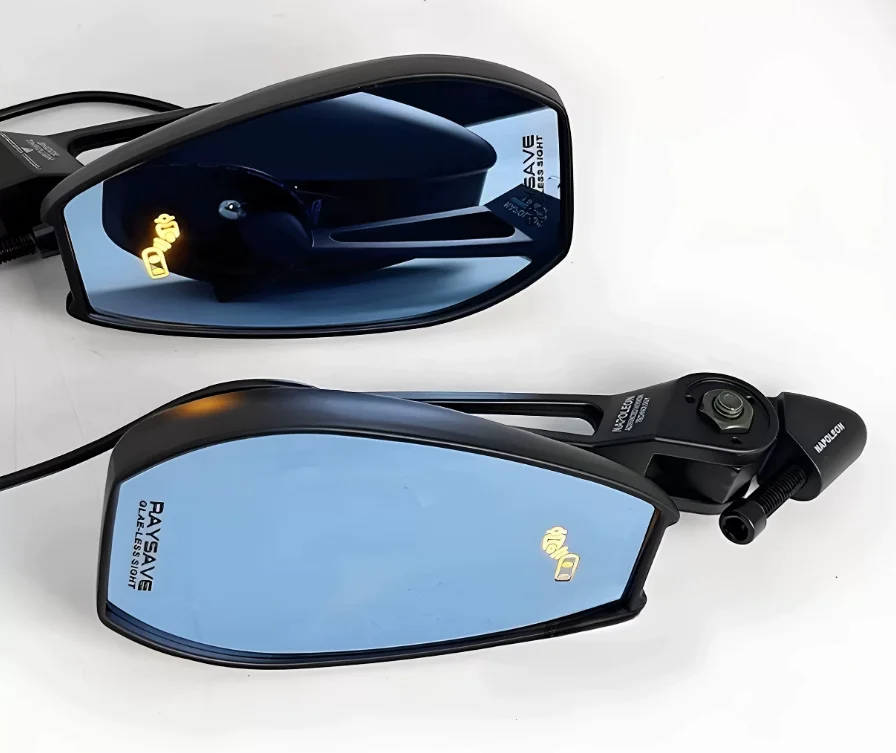Motorcycle Rearview Mirror BSD Safety System 77GHz Radar Blind Spot Detection IP67 Motorcycle Radar Kit view 3