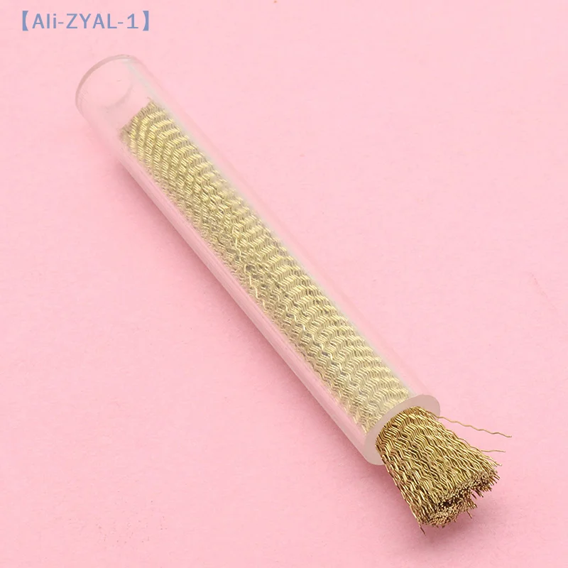 【ZYAL-1】1 قطعة لقم كوبر فرش الأسلاك النحاسية عجلات التلميع إزالة الصدأ كأس البولندية فرش مسمار الفن مانيكير أداة #5