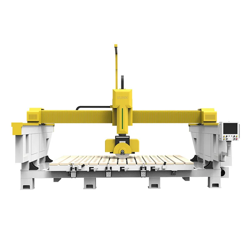 Axis Series 5 Granit Bridge Saw Stone CNC Cutting Machine For Countertop & Funerary Arts