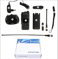 New ZASTONE UV008 Walkie-talkie Waterproof DMR Digital Radio Walkie Talkie W/ GPS Tri Band 136-174mhz 200-299mhz 300-520mhz 10W