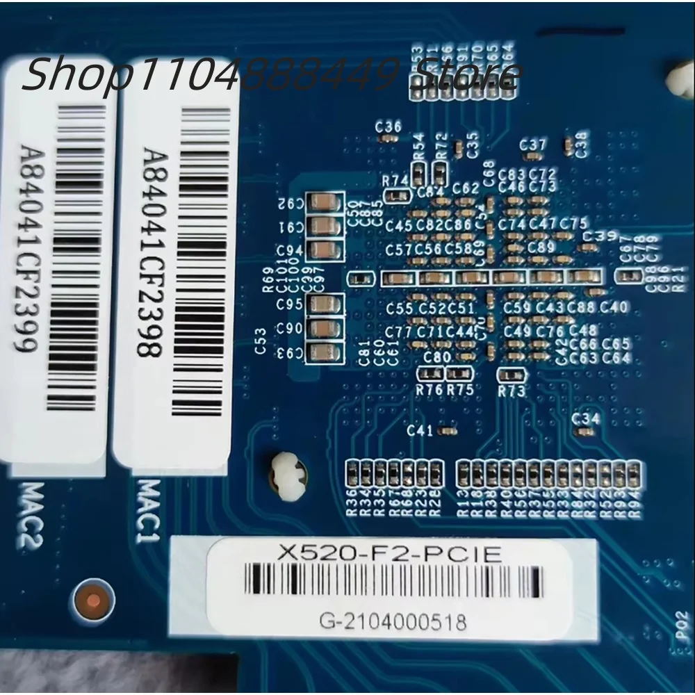 10GB network card X520-F2-PCIE