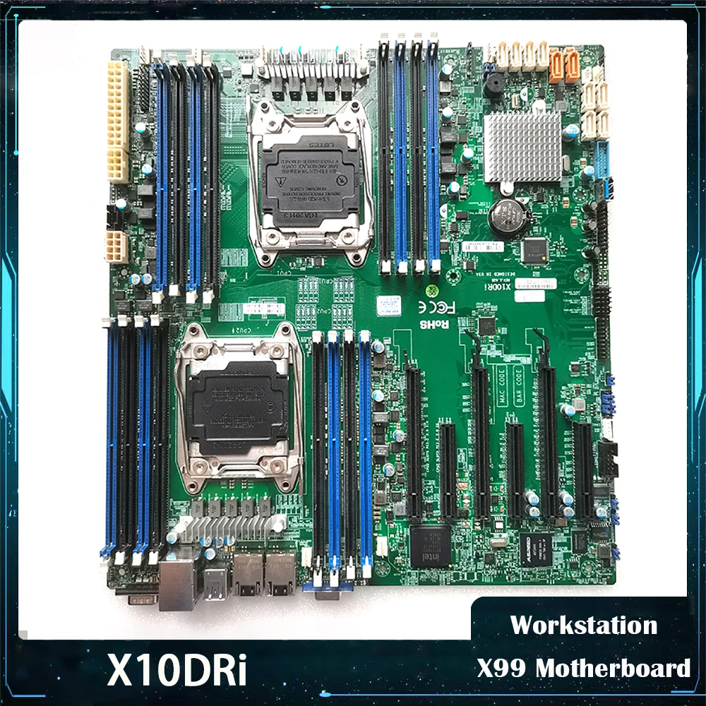 X10DRi MBD-X10DRi Workstation X99 Motherboard C612 2011V3 V3 V4 M.2 DDR4