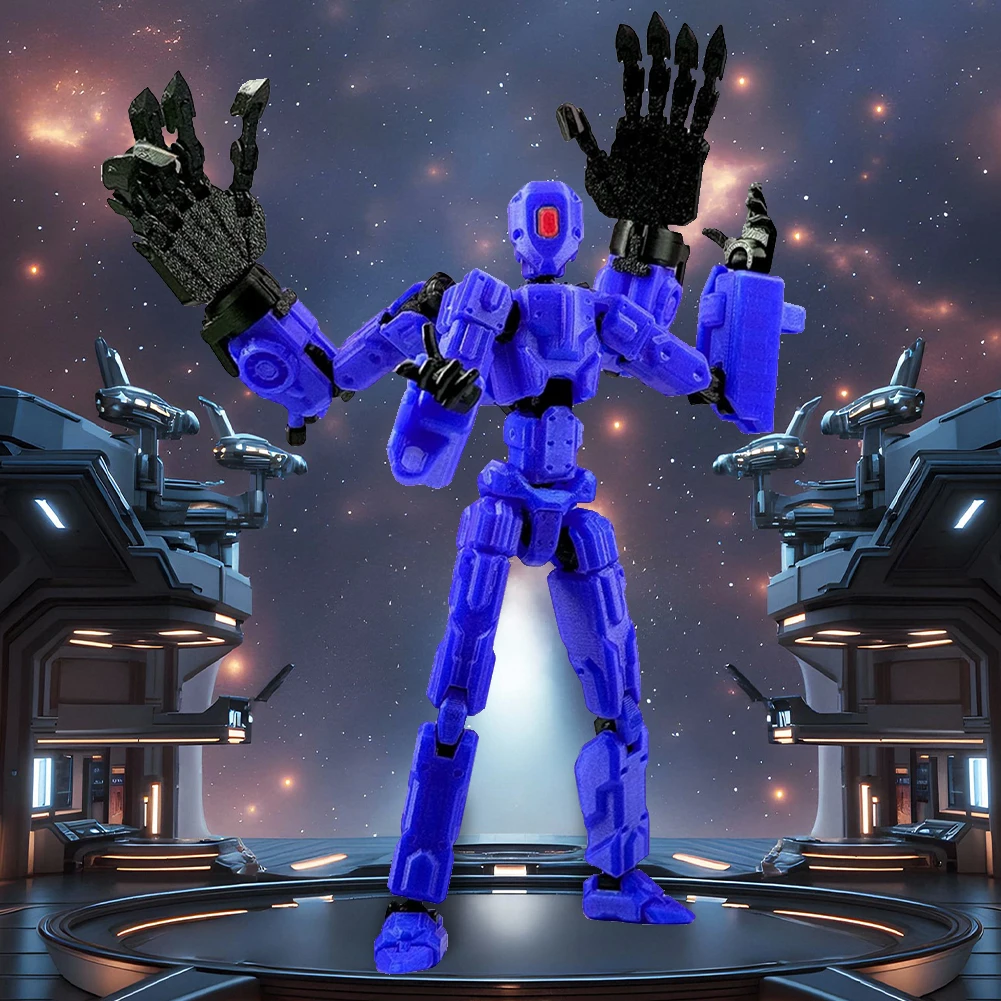 8 inch T13 actiefiguurassemblage voltooid 3D-geprinte beweegbare Shapeshift-robot voor gameliefhebbers