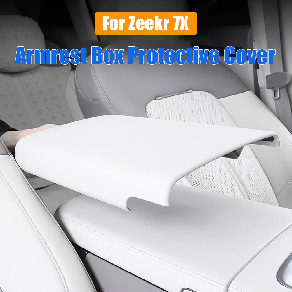 For Geely Zeekr 7X Car Central Armrest Box Pad Armrest Pad Protective Cover Interior Modification Decoration Car Accessories