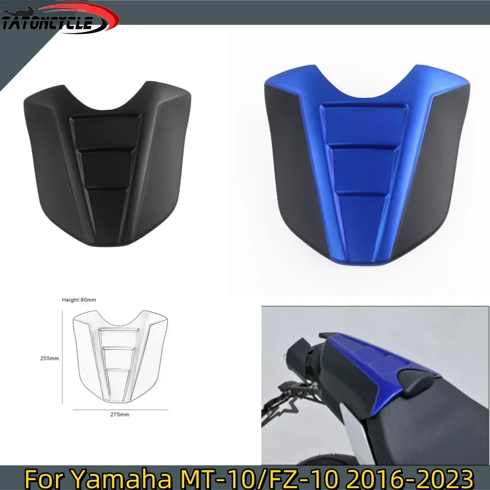 

For Yamaha MT 10 Rear Pillion Passenger Rear Seat Cover Fairing Cowl Styler Spoiler MT10 FZ10 MT-10 FZ-10 2016-2024 Accessories