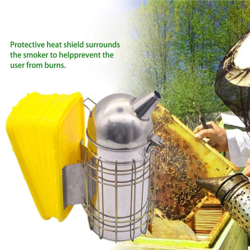 

Bee Beehive Fogging Machine Smoke Smoker Plastic Blast Board Beehive Honeycomb Frame Beekeeping Tool Accessories