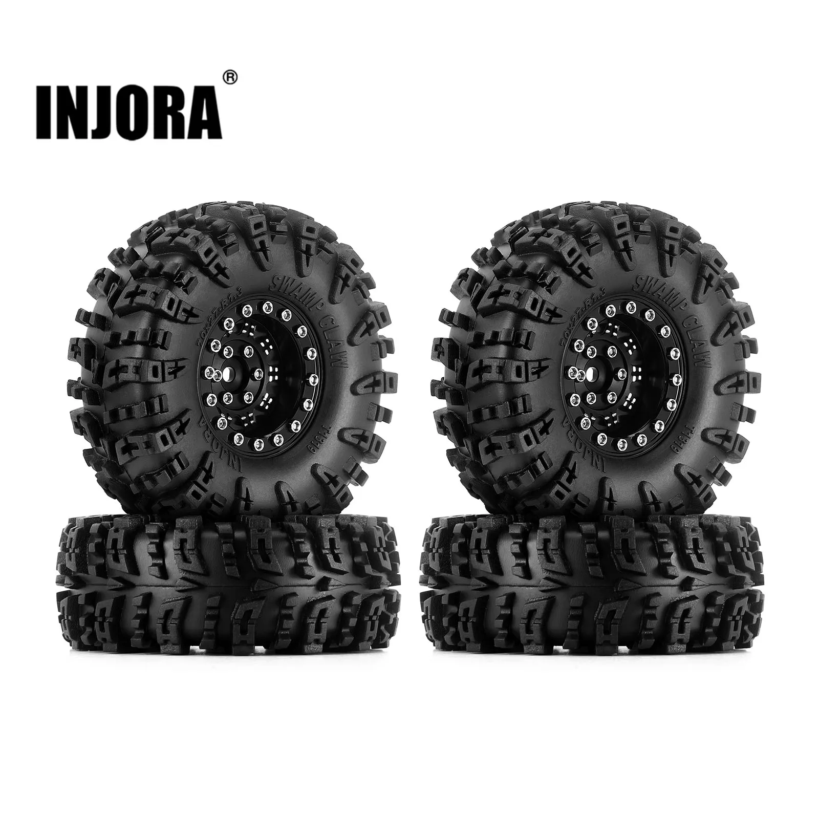 INJORA Swamp Claw 70*27mm S5 Mud Terrain 1.3