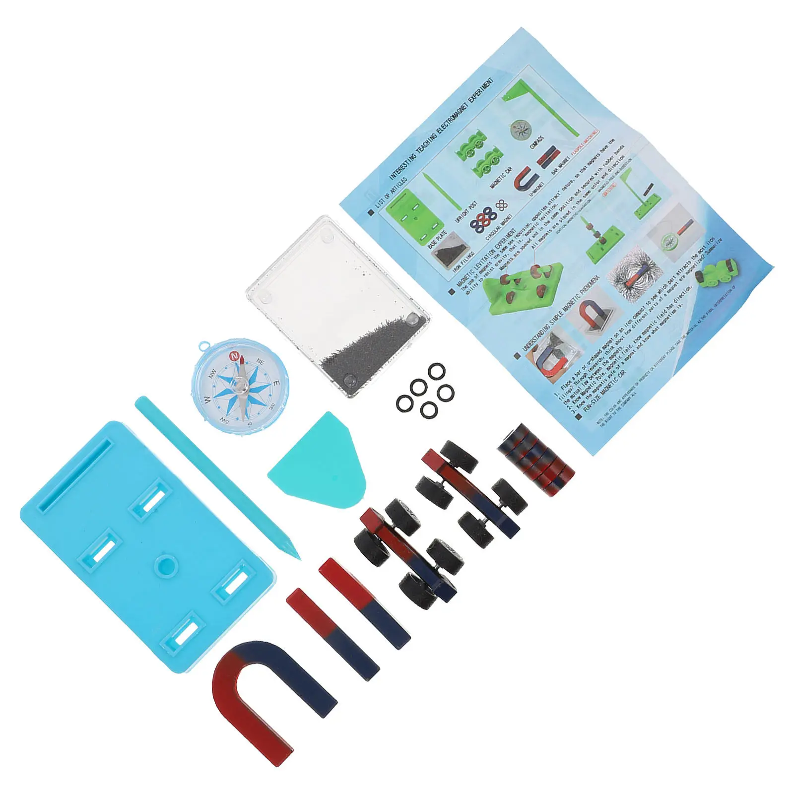 

Набор для экспериментов с изотропными ферритовыми магнитами, 1 комплект, для обучения физике, домашних научных проектов и экспериментов по физике