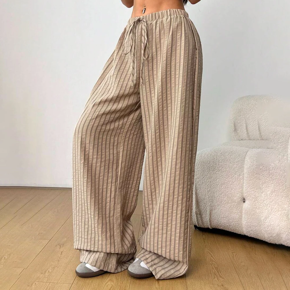 Alltagskleidung, Urlaubs-Outfits, lässige Taschenhose, bequeme Hose für den täglichen Gebrauch, weites Bein, bequeme Passform, tägliche Urlaubskleidung