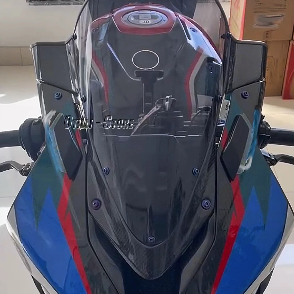 اكسسوارات الدراجات النارية المتعري مصباح إشارة الانعطاف LED مرآة لسيارات BMW S1000RR S1000 RR S 1000 RR 2020-2025 2024 مؤشر