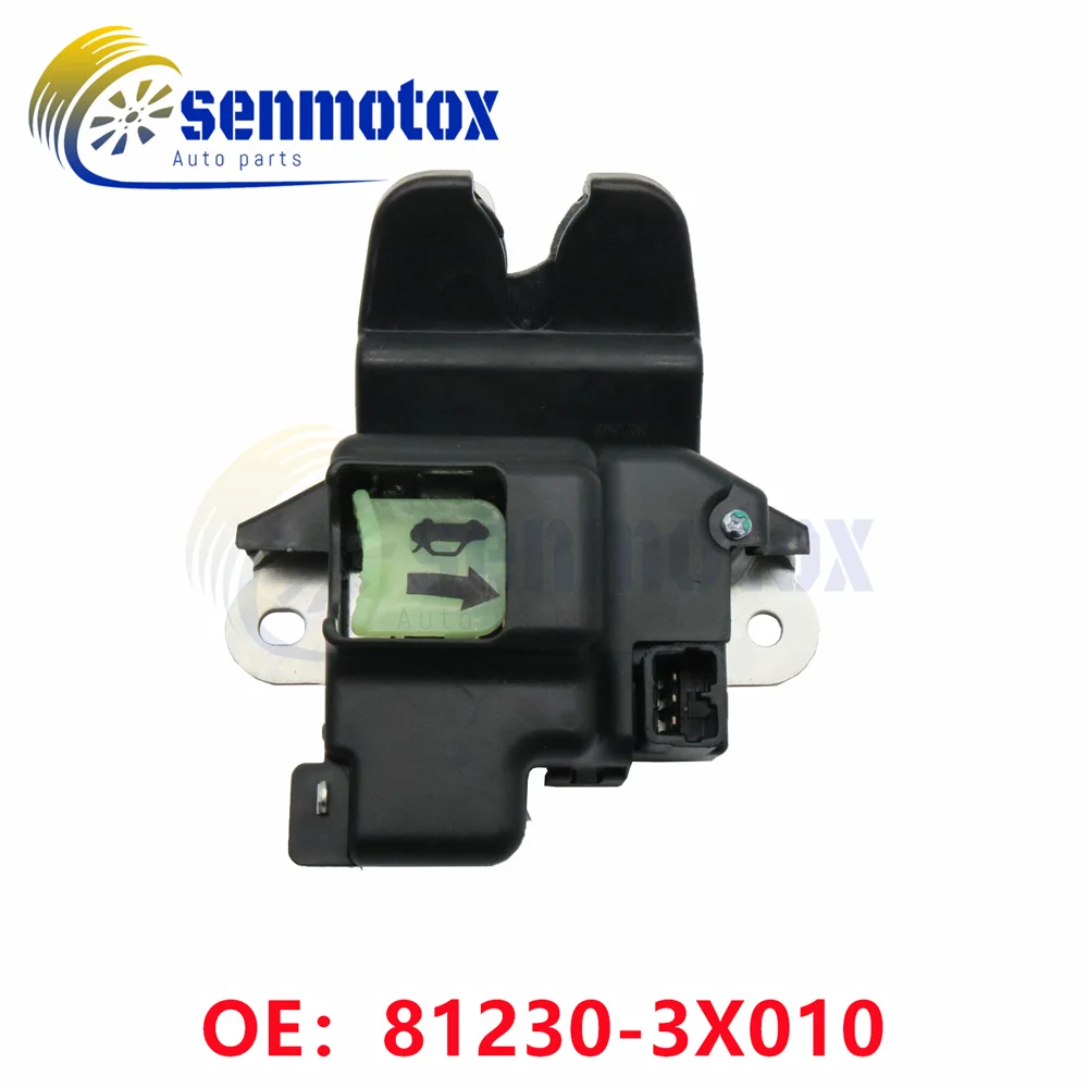 81230-3X010 Rear Trunk Latch Actuator 812303X010 For Hyundai Elantra 2011-2016 Sedan Coupe Replace 81230-3X000  EZC-HY-588
