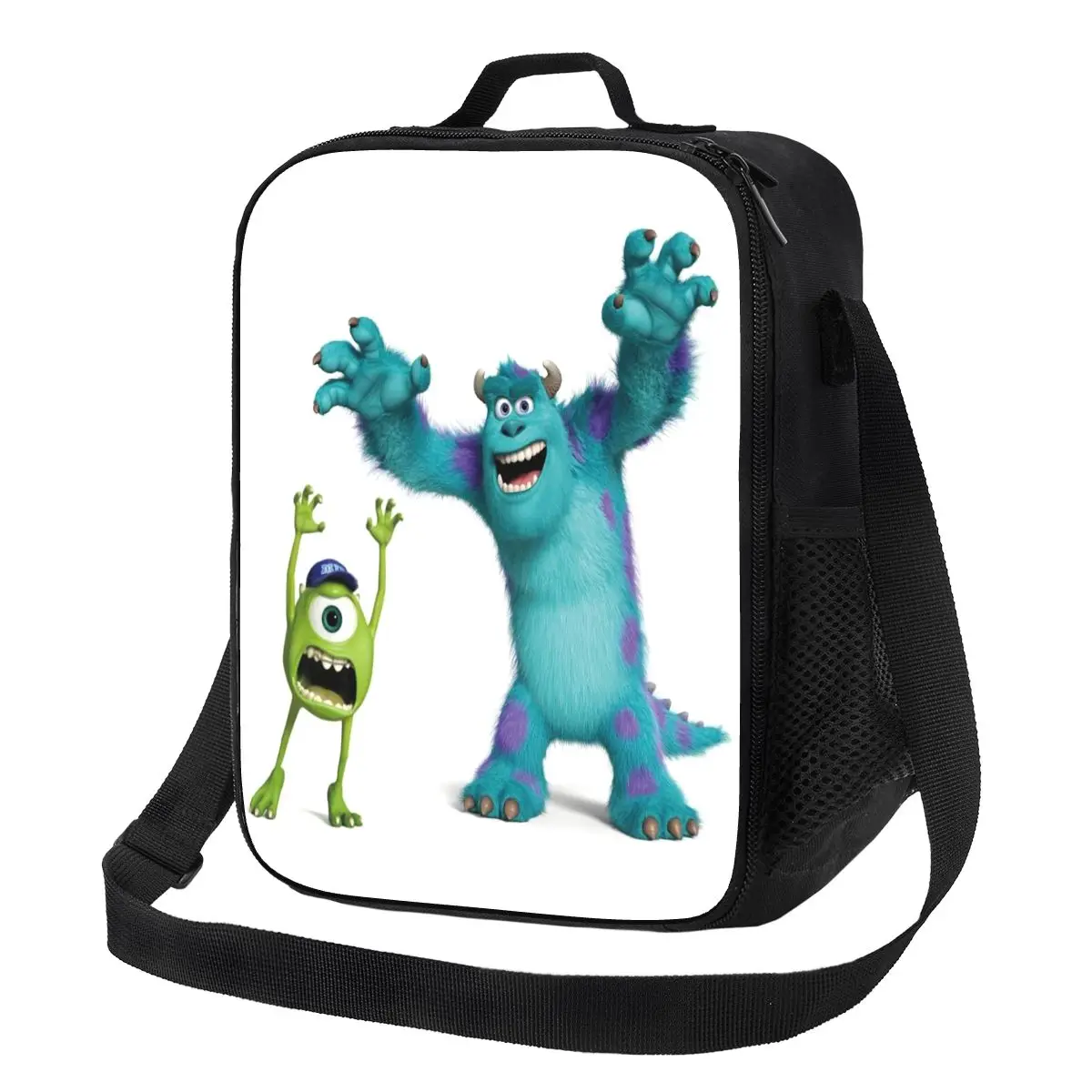 

Термоизолированная портативная сумка-тоут Custom Monsterses Anime Universitys James P. Sullivan для пикника на открытом воздухе, ланч-бокс для еды