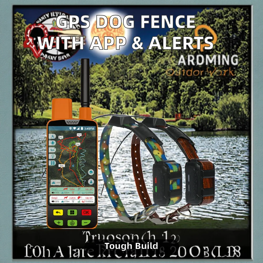 Global Manufacturer Direct 4G GPRS GPS Dog Fence App Dynamic Geofencing SDK Real-Time Alerts Waterproof Metal Material Long