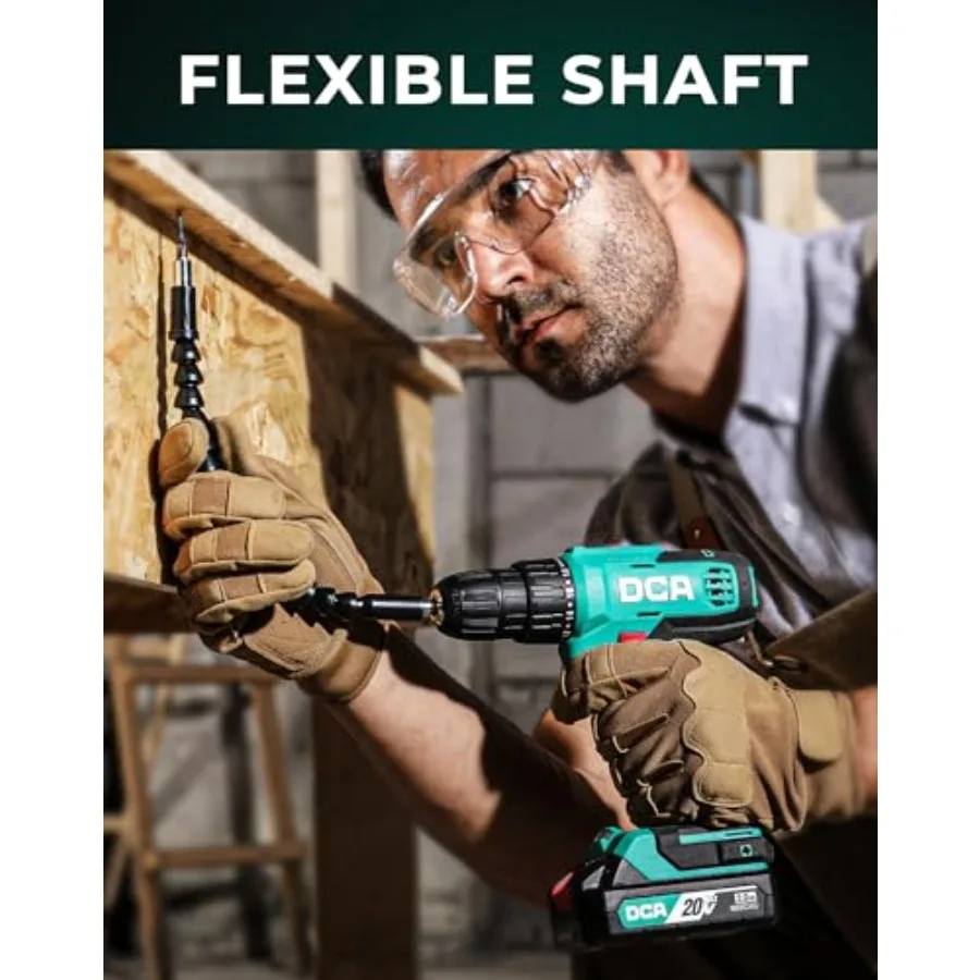 336 inlbs 토크와 3/8 무키 척이 있는 무선 드릴 세트 DIY 홈 프로젝트용 전동 드릴 2.0Ah 배터리 포함