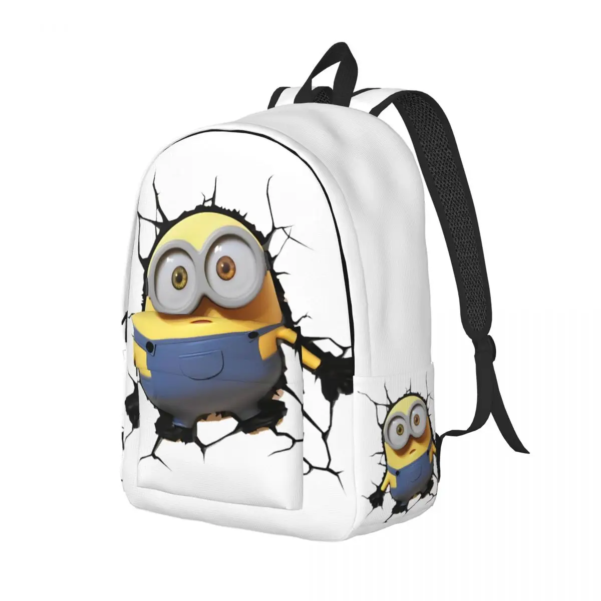 Minions Shocking Cattivissimo Me Zaino per uomo Donna Scuola Business Daypack 2024 Cartoon Nuova borsa a tracolla per laptop leggera
