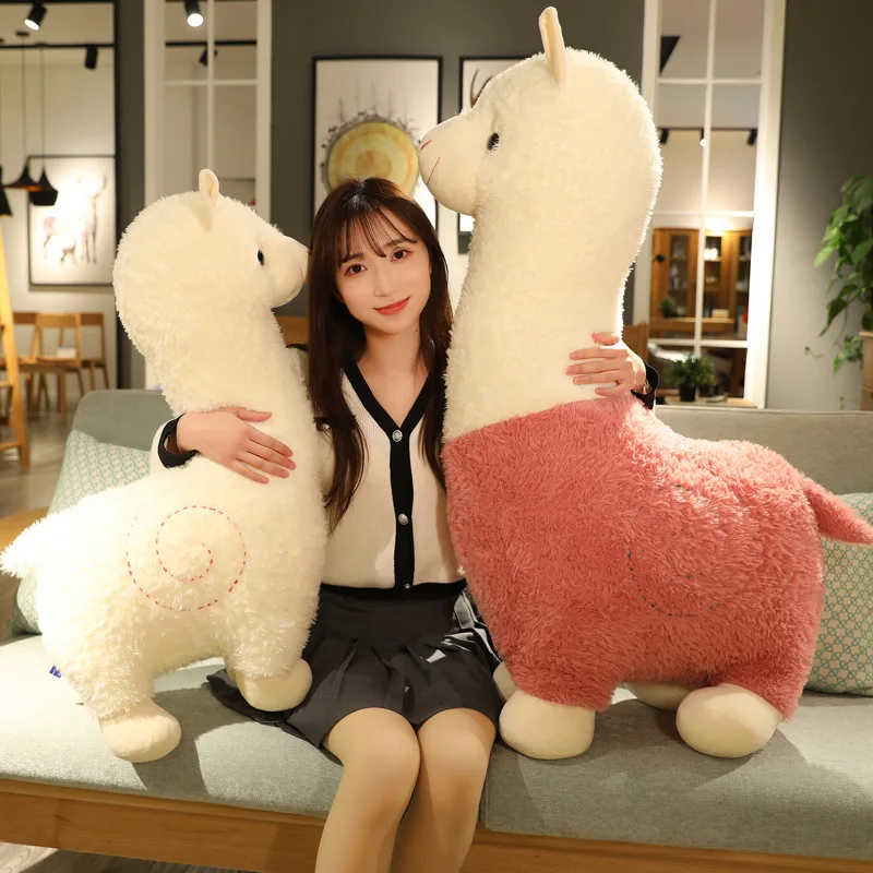 Creative Plush Toy Lovely Alpaca Soft Doll New Alpaca Toy Kids Toy Throw Pillow Hug Pillow Birthday Gift w1437