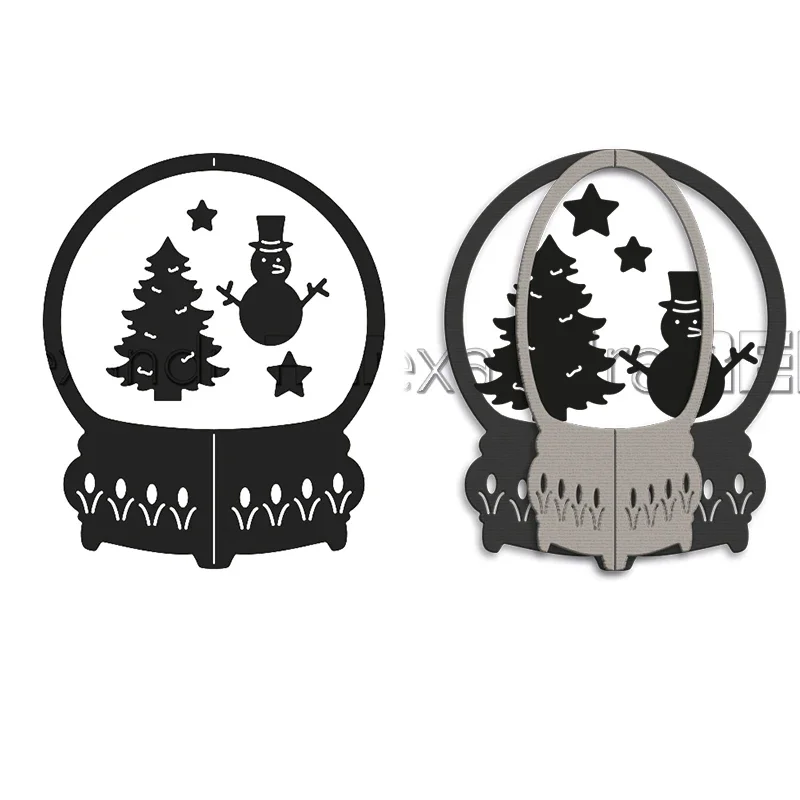 Piggy Craft metal cutting dies cut die mold Various 3D shape cards Scrapbook paper craft mold blade punch stencils dies