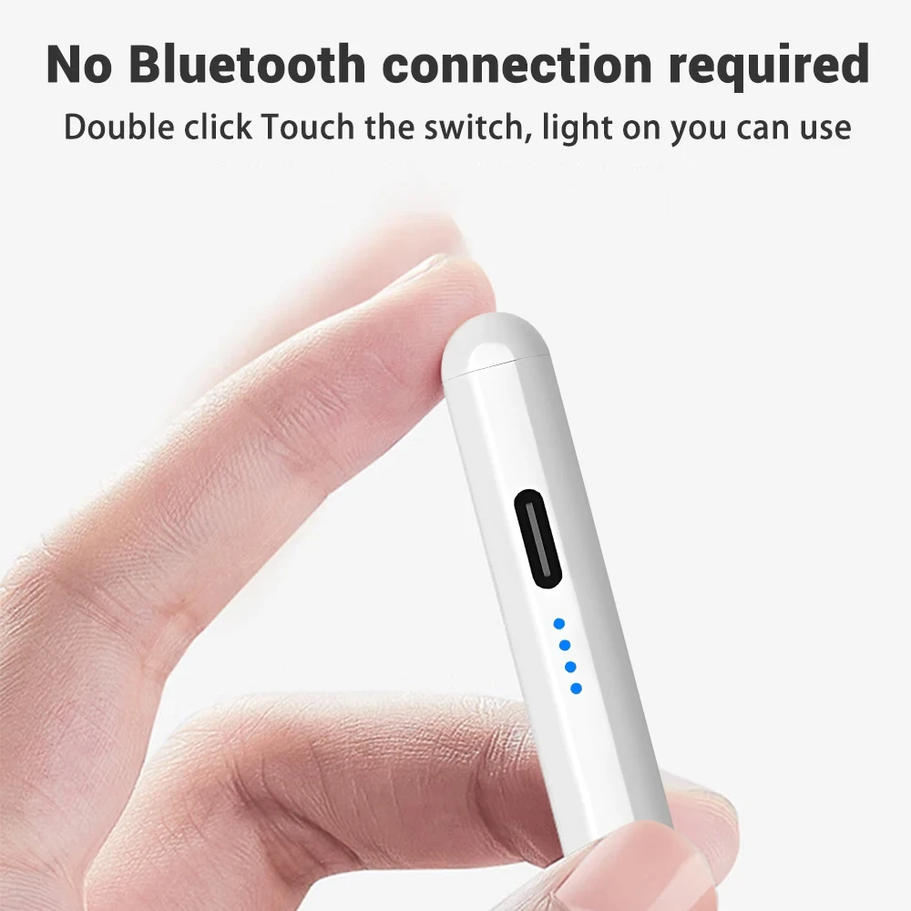 Optical pen-style touch pen suitable for Apple stylus. iPad A16, 2025 Pro 13-inch, 12.9-inch, 11-inch Air 5, 4, 3, M2, M3, M4, M