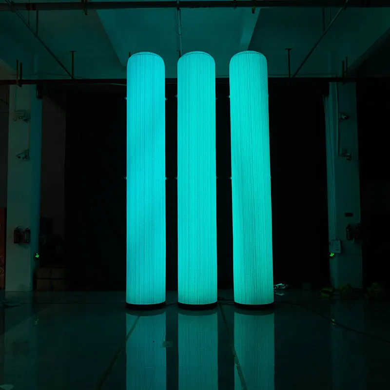 

Наружный индивидуальный дизайн, гигантский RGB светоизлучающий диод, рекламная надувная колонна, активный столб лампы