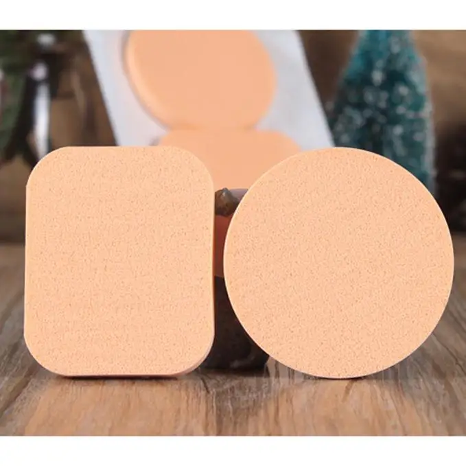 2PCS/set Cream Spong Cosmetic Puff Face Soft Women Lady Beauty Makeup Foundation Contour Facial Sponges Powder Puff Makeup Tools