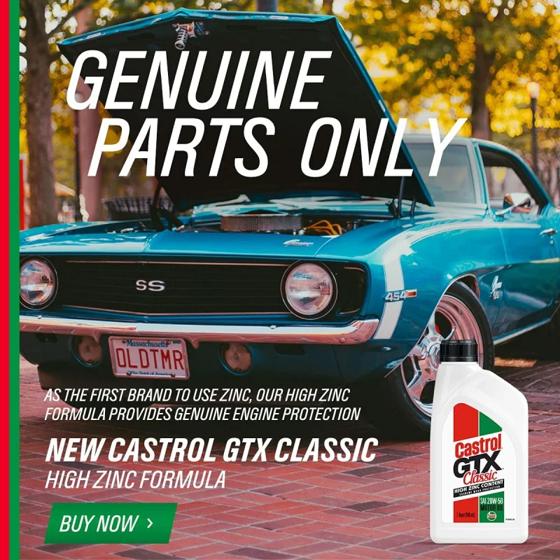 محرك تقليدي كلاسيكي Castrol-GTX ، 20W-50 ، 1 كوارت ، من 6