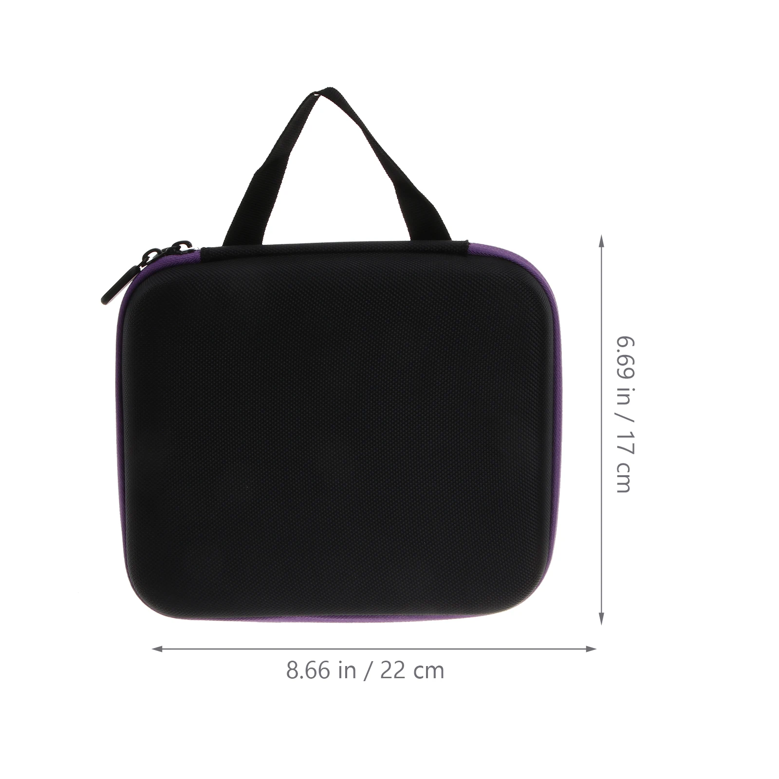 

Oil Storage Bag Large Capacity Shockproof Travel Organizer For 5Ml 10Ml 15Ml Bottles Bottle Storage Bag Purple