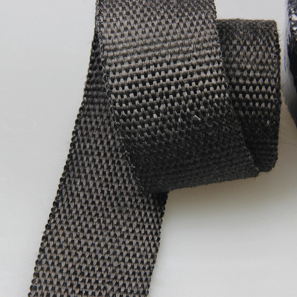 

Exhaust Heat Insulated Tape Black High Temperature Resistant Downpipe Motorcycle Car Exhaust