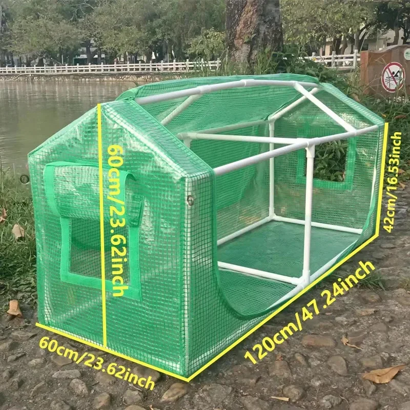 

Greenhouse Preservation Cover Garden Flower Room Cover Warm Room Insulation Cover Dust Protection Transparent Greenhouse Plastic