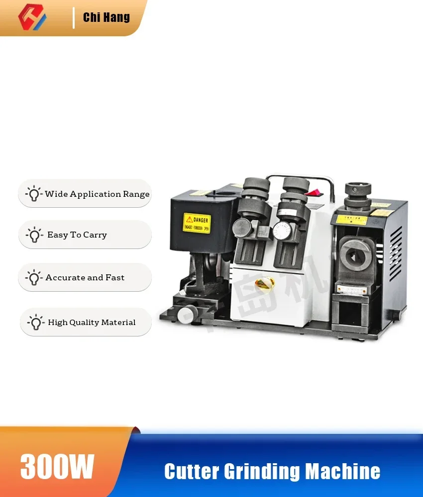 GD-313A Portable Drilling and Milling Cutter Grinding Machine 220V/300W Twist Drilling and Milling Cutter Grinding Machine