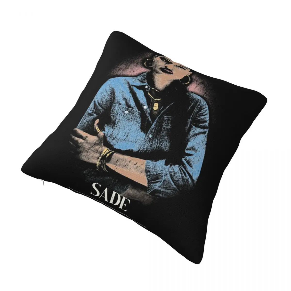 Bedroom Decor S-Sade SINGER Vintage Pillowcase Merch Pillow Cover Zipper Multiple Sizes