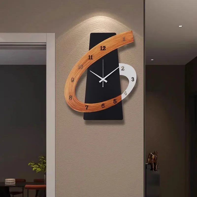 

Minimalist Nordic Wall Clock Creative Modern Design Battery Art Wall Clock Living Room Orologio Da Parete Moderno Home Decora