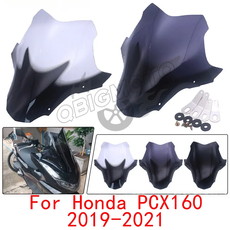 

PCX 160 2021, лобовое стекло для мотоцикла, уличного спорта, велосипеда для Honda PCX 160 PCX-160 2020 2019