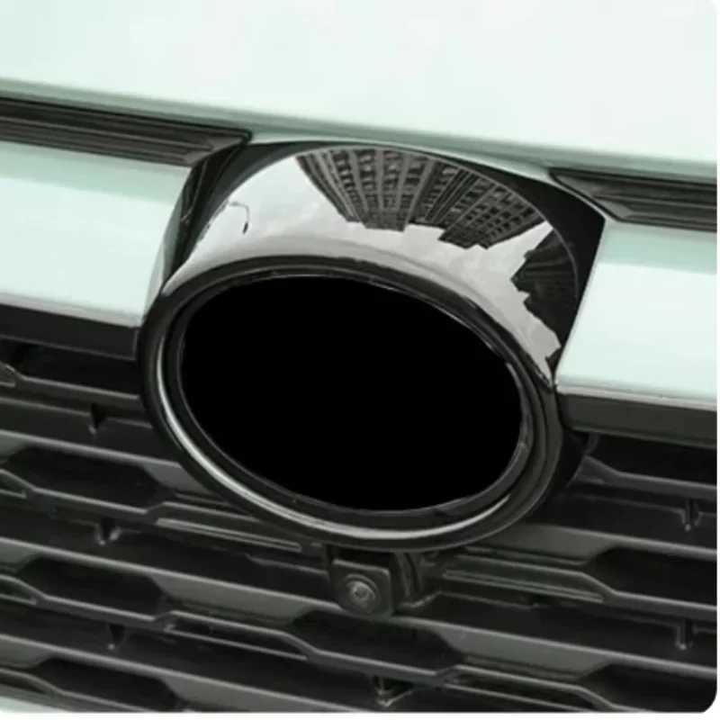 IOSN For Toyota RAV4 RAV 4 XA50 2019-2021 2022 2023 ABS black Car Front Frame Mark Grille Grill Emblem Badge Logo cover Trim Sti - view 5