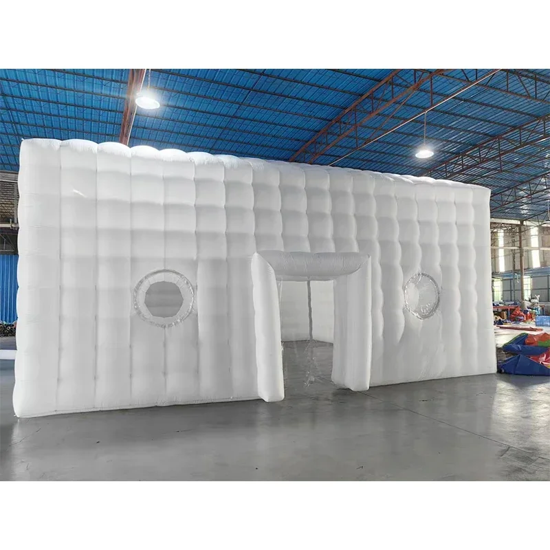 

Commercial Led Light Party Nightclub Tent Inflatable White Tent large inflatable nightclub for outdoor events