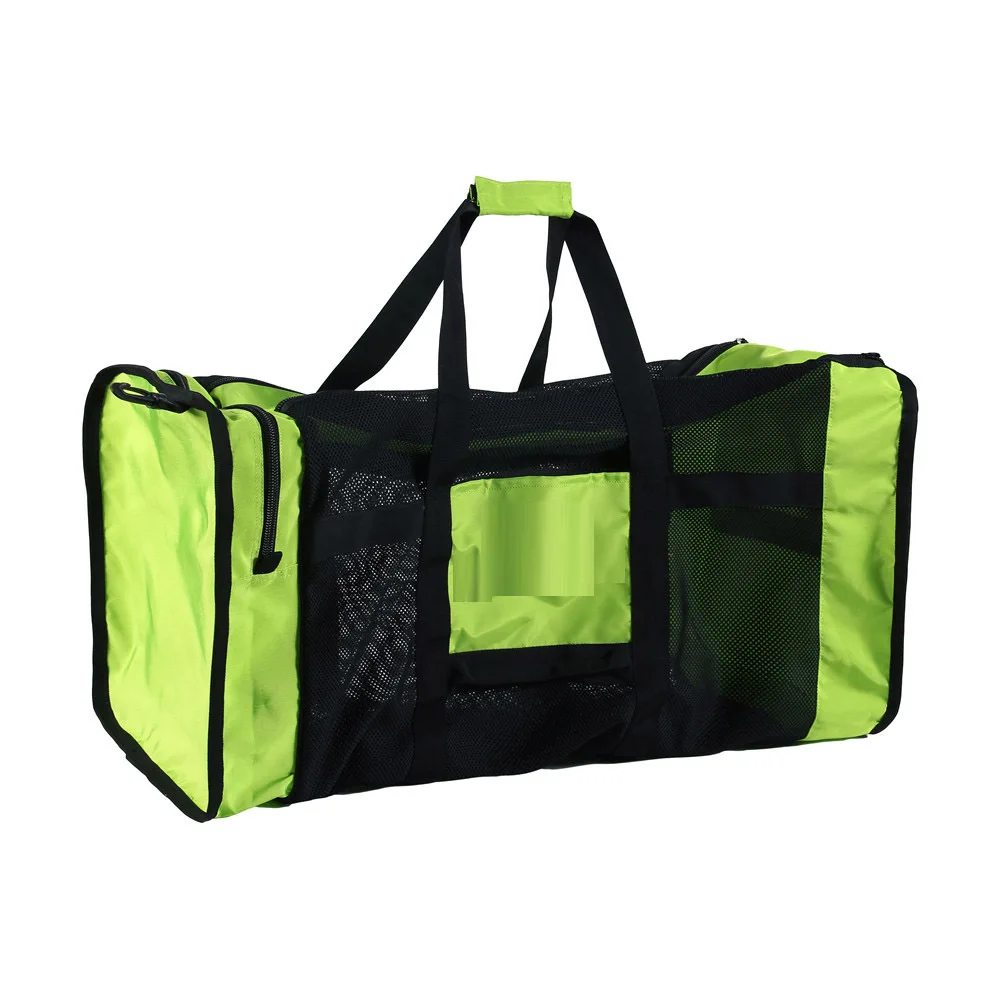 100L Fitness Apparatuur Tas Opvouwbare Mesh Tas Equipment Tas Draagbare Apparatuur Tas Grote Capaciteit Reistas Duiktas