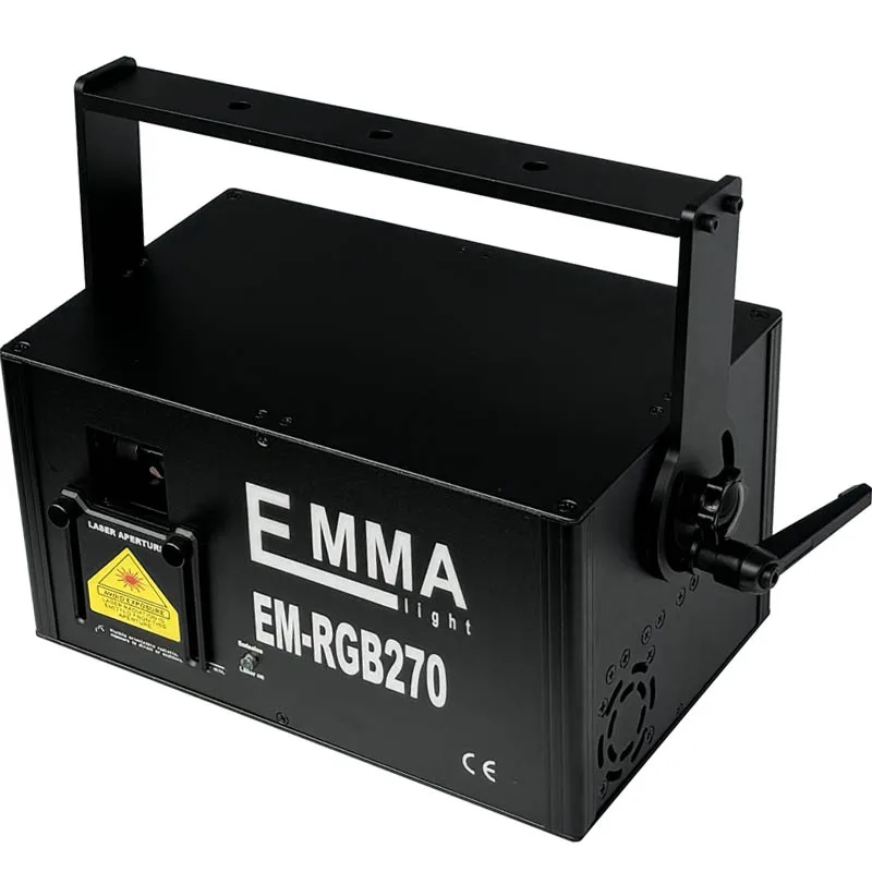 2025 ILDA 6 W Laser Aluminium DJ Hochzeitsausrüstung mit Soundcontrol Disco Bühnenlichter 3D-Animationsprojektor für Party
