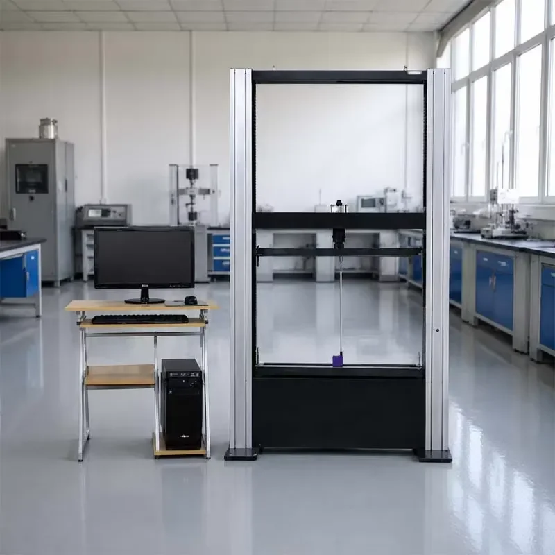 Computer Controlled Plastic Pipe Ring Stiffness Testing Machine Compression Strength Tester Thermoplastic Pipe Testing