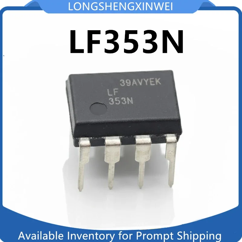 50PCS LF353N LF353 Direct Insertion DIP-8 Classic Fever Dual Operational Amplifier Chip with New Original  in Stock
