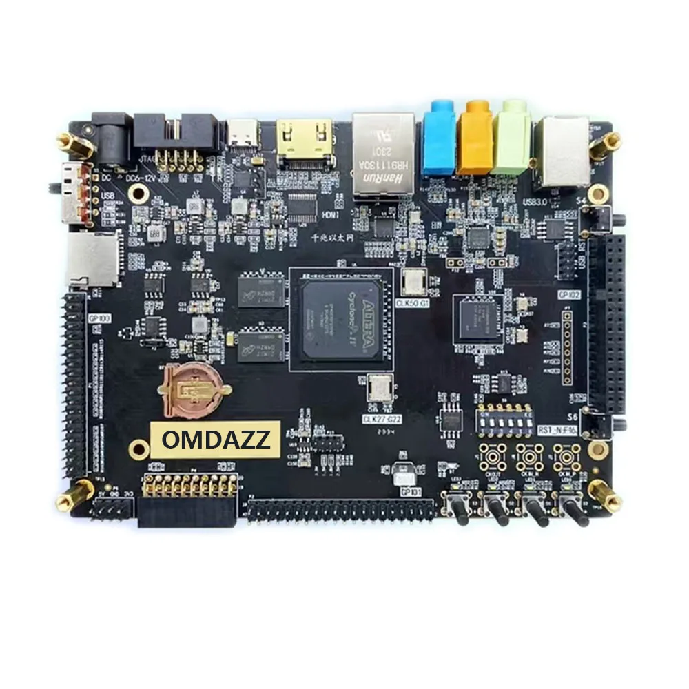 AvaCoreAdvanced FPGA Development Board For Altera CycloneIV EP4CE30 Model, All-in-One DIY Kit With DDR2, USB 3.0, GbE, Audio
