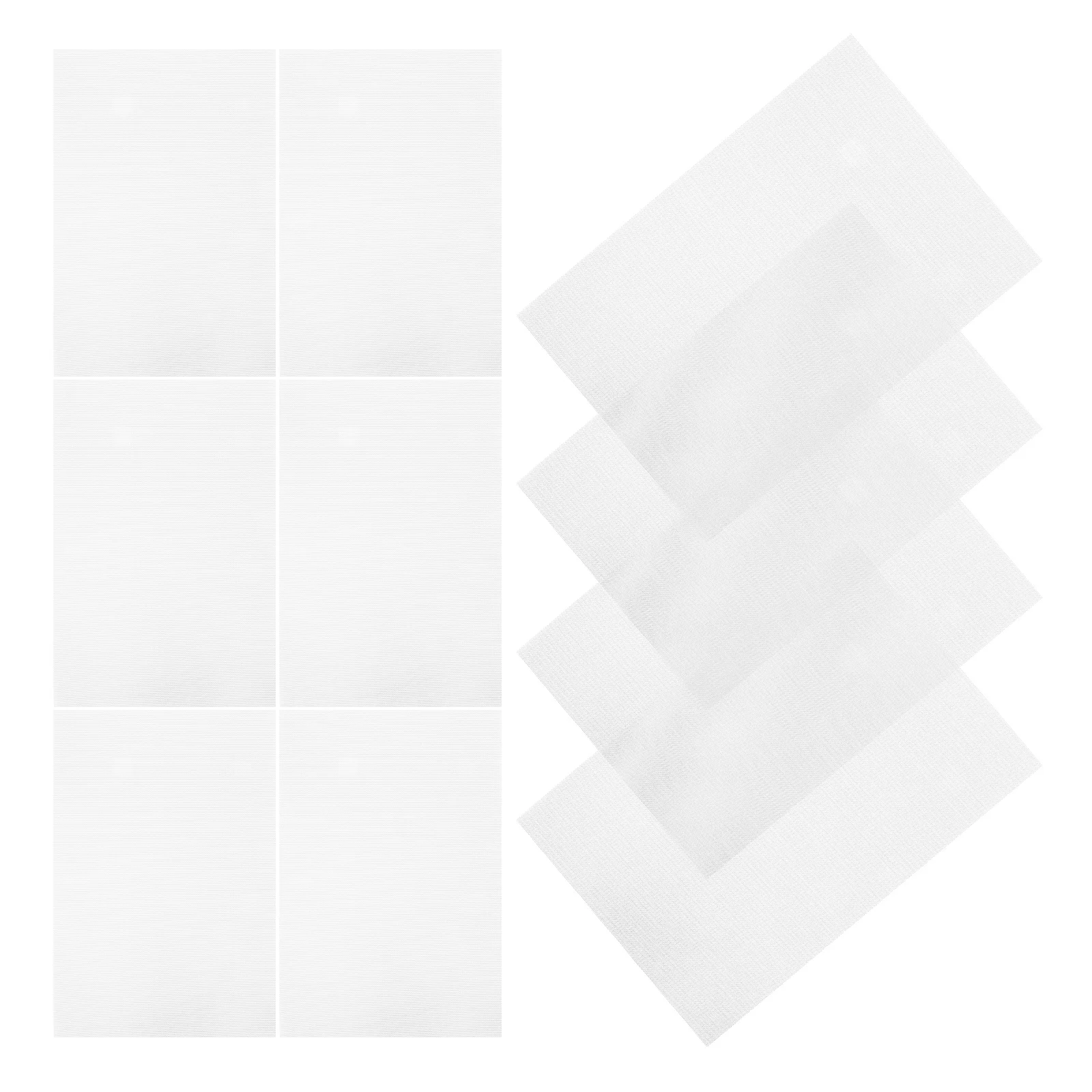 

10 Sheets Plastic Eye Mesh PVC Waterproof Printable Crafting Grid Mask Making Supplies Cosplay Accessories Parts