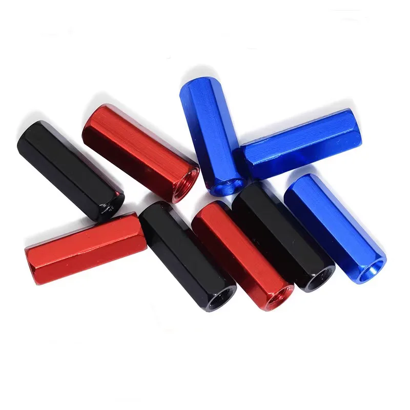 

M3 Colorful Aluminum Hex Spacer Standoff Pillar Stud Nut Fastener Kit 10PCS