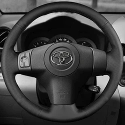 Car Steering Wheel Cover For Toyota Yaris Vios RAV4 2006 2007 2008 2009 Scion XB 2008 Customized Original Steering Wheel Braid