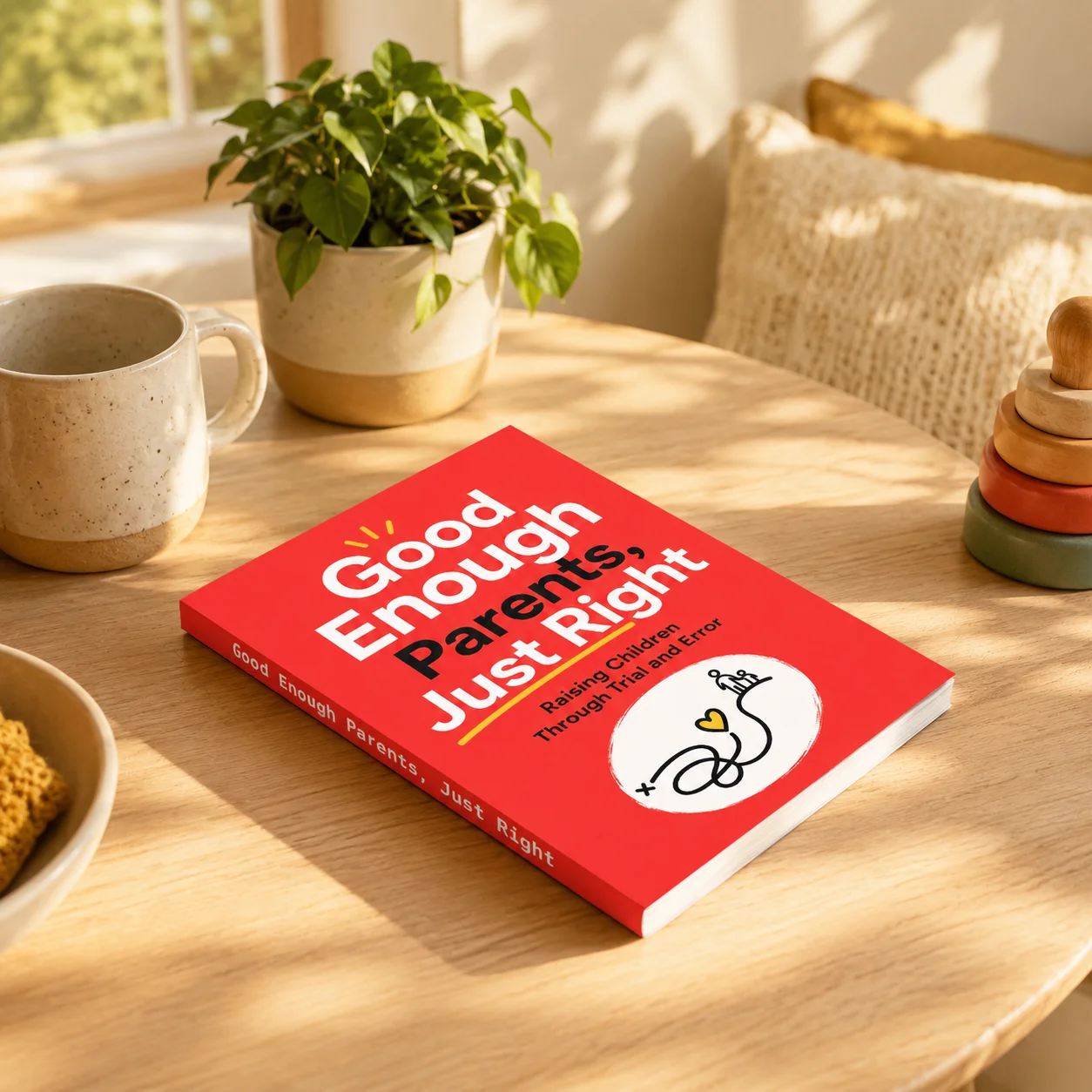 Good Enough Parent, Just Right: Raise Kids 3-12 Through Trial and Error, Practical Parenting Guide Without Guilt