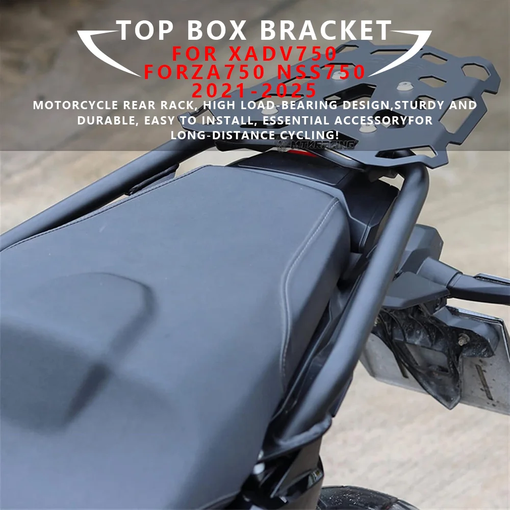 

For HONDA XADV750 FORZA750 NSS750 2021-2025 Motorcycle accessories Rear Luggage Rack Cargo Holder Top Box Carrier Shelf Bracket